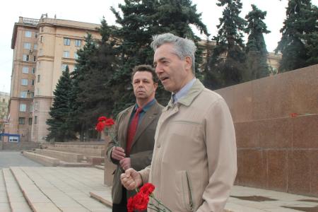 Челябинцы отметили День рождения В.И. Ленина