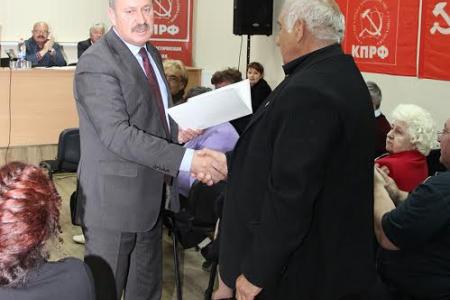 Состоялось совещание с первыми секретарями городских и районных комитетов Крымского республиканского отделения КПРФ