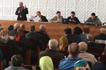 Встречи С.П.Обухова с избирателями Динского района Кубани