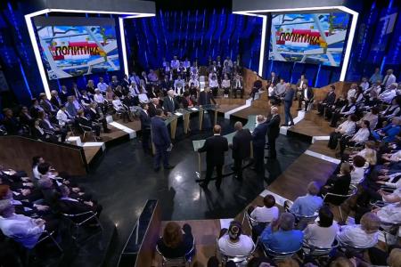 Г.А. Зюганов выступил в программе "Политика" на Первом канале