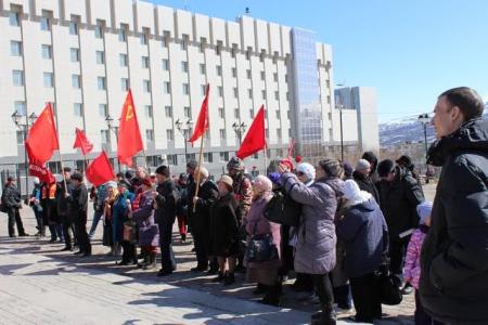 Магаданские коммунисты отметили 146-ю годовщину со дня рождения В.И. Ленина