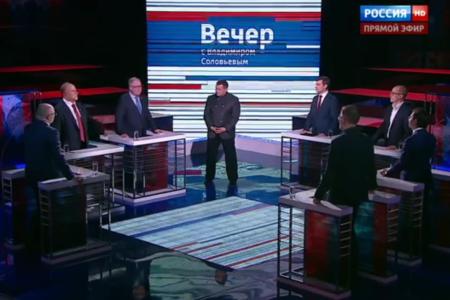 Г.А. Зюганов выступил в программе  «Вечер с Владимиром Соловьевым». Тема «14-я «Прямая линия» президента»