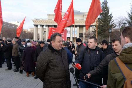 Новосибирцы сказали «нет!» антисоциальной политике правительства