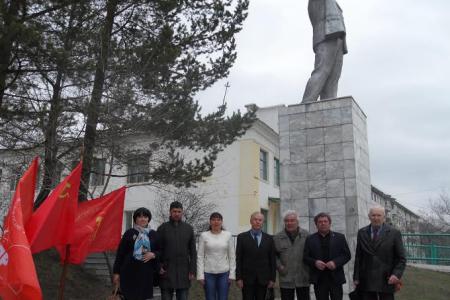 Приморский край. Ленин всегда жив в наших сердцах