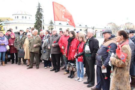 В Рязани прошли торжественные мероприятия, посвященные Дню рождения вождя мирового пролетариата