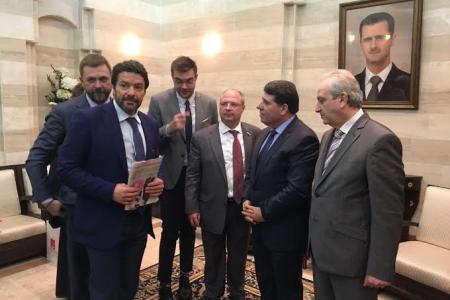 С.А. Гаврилов и А.А. Ющенко провели встречи с премьер-министром и председателем Народного совета Сирии 