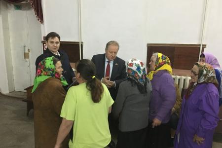 Встречи С.П.Обухова с избирателями Динского района Кубани