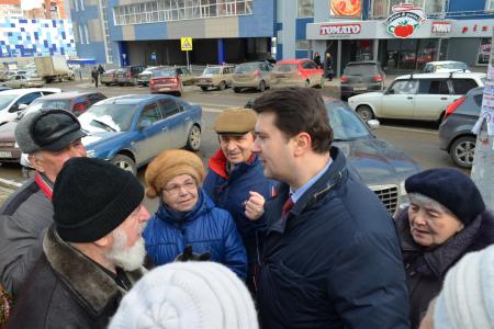 Олег Лебедев провел очередную массовую встречу с жителями города Тулы