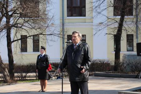 Коммунисты и жители Рязани отметили День космонавтики