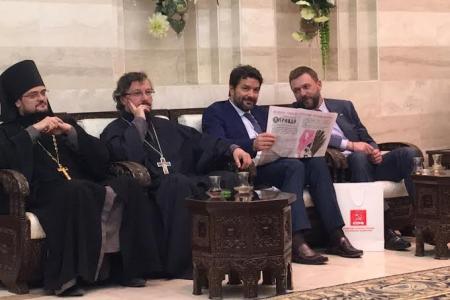 С.А. Гаврилов и А.А. Ющенко провели встречи с премьер-министром и председателем Народного совета Сирии 