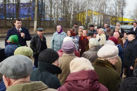 Тульская область. Олег Лебедев продолжает встречи с жителями