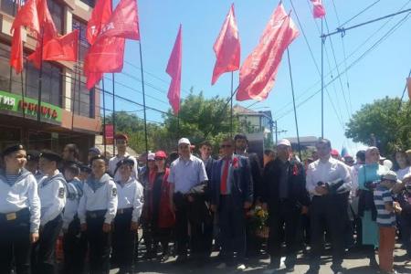 Республика Дагестан. В Махачкале прошел праздничный митинг, посвященный 71-Й годовщине Великой Победы