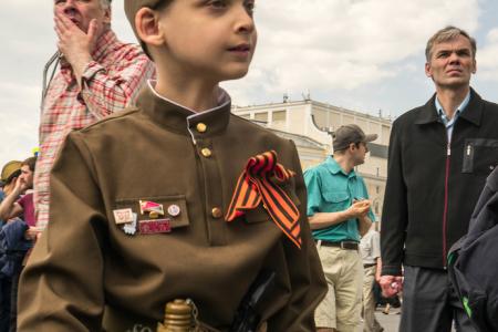 Москва: День Победы с Красным Знаменем!