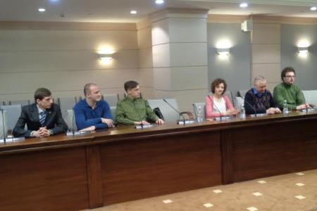 В Мосгордуме состоялось награждение Орденом «Партийная доблесть» пропагандиста коммунистических идей В.Г. Ульянова