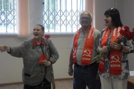 «Коммунисты, вперёд, а мы не  подведём!» - такой наказ дали орджонекидзевцы на встрече с секретарём Пермского крайкома КПРФ Г.А. Сторожевым