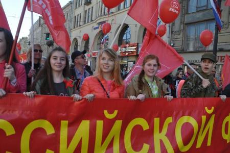 Ленинград встретил Красный Первомай