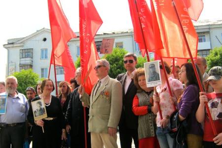 Коммунисты ЛНР отметили 71-ю годовщину Победы