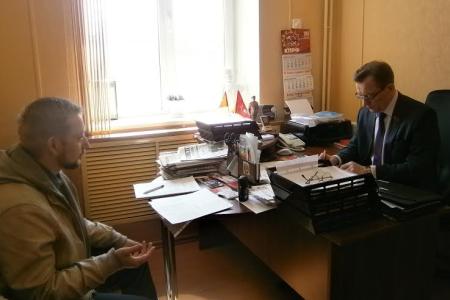 Забайкальский край. Владимир Поздняков провёл приём избирателей в Чите