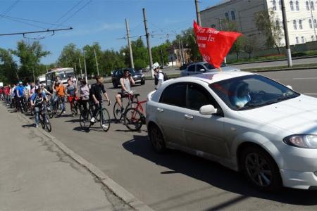 Н.Н. Иванов принял участие в открытии  велопробега курских комсомольцев и молодёжи   по местам боевой славы