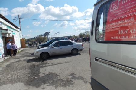 Алтайский край. Н.А. Останина приняла участие в праздновании Дня Победы в Первомайском районе
