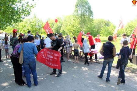 Самарская область. Красное знамя - символ Победы