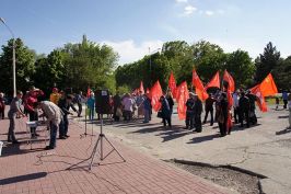 Ростовская область. Депутат-коммунист Владимир Бессонов принял участие в автопробеге