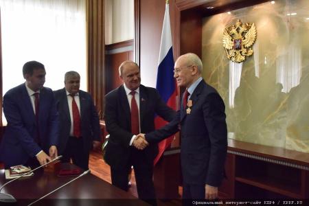 Геннадий Зюганов провёл встречу с Главой Республики Башкортостан. Видео KPRF.TV