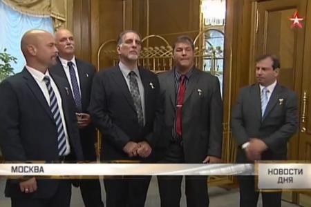 Освобожденные кубинские разведчики посетили Москву