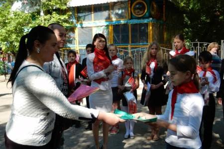 Севастопольская пионерская организация пополнилась новыми ребятами