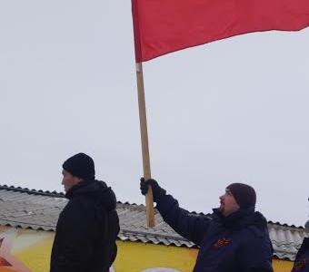Ямало-Ненецкий АО. День Победы в селе Антипаюта