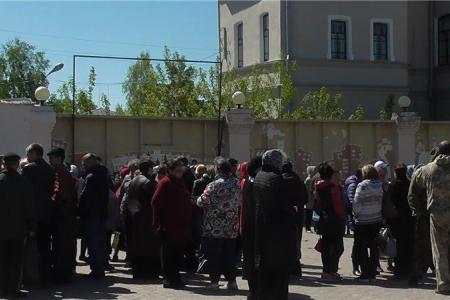 В Ишиме Тюменской области прошел протестный митинг пострадавших от паводка