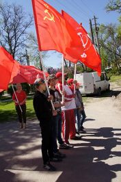 Ростовская область. Депутат-коммунист Владимир Бессонов принял участие в автопробеге