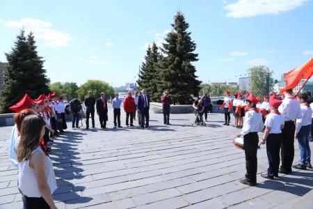 Омск. Красногалстучный призыв
