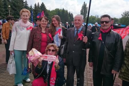 Виктор Гончаров выступил на Первомайском митинге в городе Ставрополе
