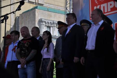 Московское областное отделение КПРФ приняло активное участие в праздновании Дня Победы