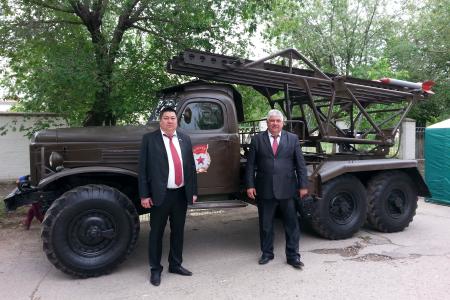Волгоградская область. Депутат-коммунист Е.И. Шаманаев принял участие в праздновании 70-й годовщины основания полигона "Капустин Яр"