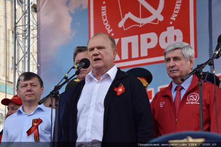 Геннадий Зюганов: "Народ к Победе вёл товарищ Сталин!". Видео