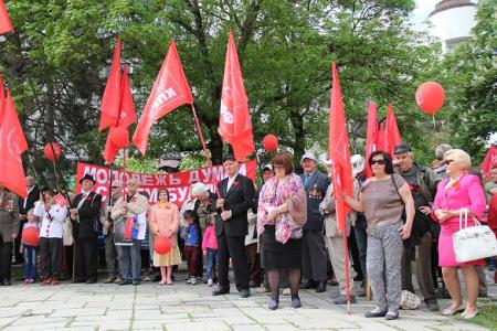 Республика Крым. Первомай в Симферополе