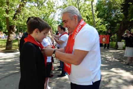 Севастопольская пионерская организация пополнилась новыми ребятами