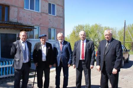 Курганская область. Депутаты-коммунисты побывали в гостях у участника взятия Берлина