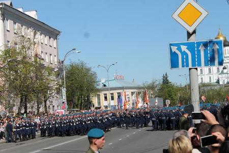 Псковское отделение КПРФ вместе с народом на празднике Победы