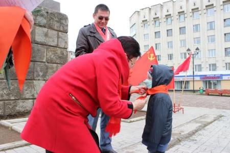 День пионерии в Магадане