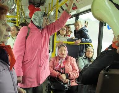 В столице Мордовии прошла акция «Пионерский автобус»