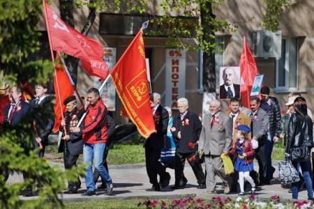 Республика Татарстан. День Победы в Альметьевске