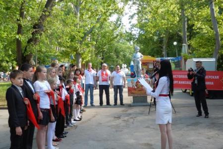 Севастопольская пионерская организация пополнилась новыми ребятами