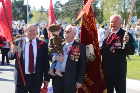 В Ленинградской области отметили День Победы
