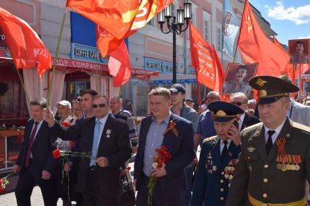 Нижегородские коммунисты отметили День Победы