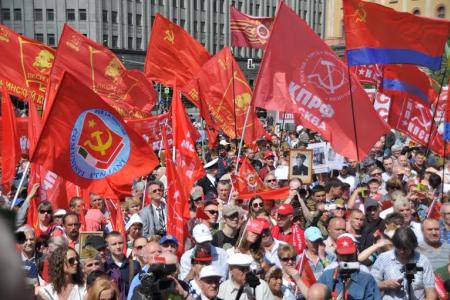 Московское областное отделение КПРФ приняло активное участие в праздновании Дня Победы