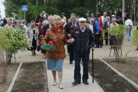 В посёлке Пречистое Ярославской области торжественно был открыт памятник В.И. Ленину
