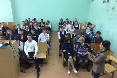В Красноярском крае продолжаются уроки в рамках акции «Знамя Победы»
